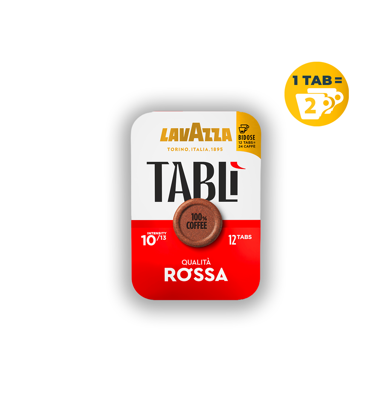 Tablì Double Shot Qualità Rossa 